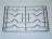 CNS grid to cover 2 burners (370x550 mm)