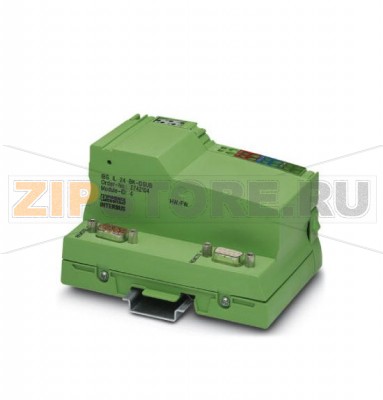 Устройство сопряжения с шиной INTERBUS Phoenix Contact IBS IL 24 BK-DSUB-PAC разъем D-SUB, 24 В пост. тока, в комплекте с дополнительными принадлежностями (соединительный штекер и маркировочные полосы).Минимальный заказ: 1 шт.Упаковка: 1 шт.
