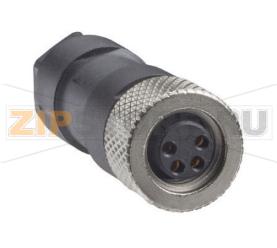 Разъем угловой М8, 3 штыря Schneider Electric XZCC8FCM30S 
