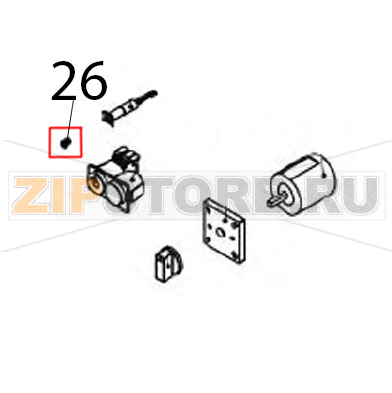 Gemma piatt a apancio luci spia Vortmax DDM 660 Gemma piatt a apancio luci spia Vortmax DDM 660Запчасть на деталировке под номером: 26
