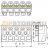 Lighting connector; push-button, external; for Linect®; with direct ground contact; DA+ DA- L PE N; 5-pole; Cod. I; Lighting side: for solid conductors; Inst. side: for all conductor types; max. 2.5 mm; Surrounding air temperature: max 85°C (T85); 2,50 m - Lighting connector; push-button, external; for Linect®; with direct ground contact; DA+ DA- L PE N; 5-pole; Cod. I; Lighting side: for solid conductors; Inst. side: for all conductor types; max. 2.5 mm; Surrounding air temperature: max 85°C (T85); 2,50 m