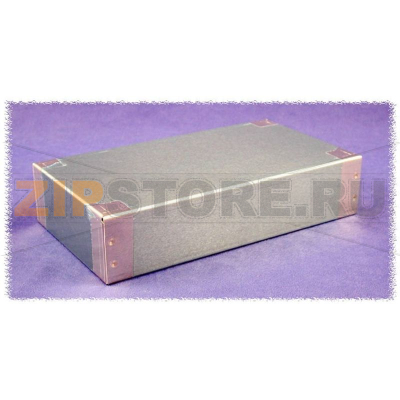 Корпус алюминиевый 203x102x25 мм, серый, 1 шт Hammond 1444-9 
