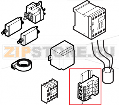 Terminal board Lainox ME061T    Terminal board Lainox ME061TЗапчасть на сборочном чертеже под номером: 22Название запчасти на английском&nbsp;языке: Terminal board Lainox ME061T