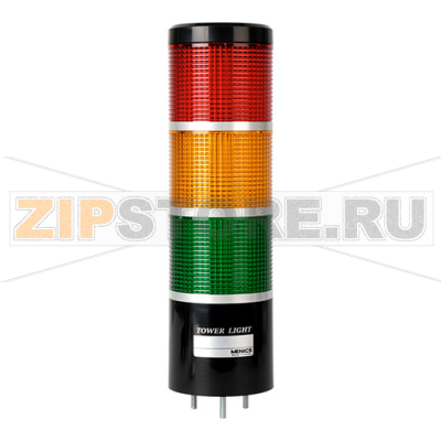 Колонна сигнальная, светодиодная, пластиковая, Ø: 86 мм Autonics MP8C-3FF-RYG-B 