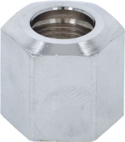 ГАЙКА Ø 3/8"F ДЛЯ ВОДЯНОЙ/ПАРООТВОДНОЙ ТРУБКИ