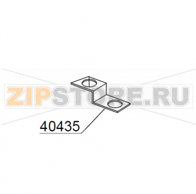 Foot support DIHR GS 40 Foot support DIHR GS 40Запчасть на деталировке под номером: 40435Название запчасти на английском языке: Foot support DIHR GS 40
