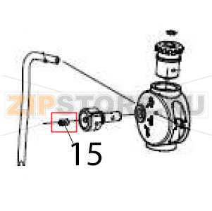 Knob plug Hurakan HKN-ME709 Knob plug Hurakan HKN-ME709Запчасть на деталировке под номером: 15