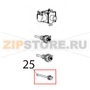 Temperature sensor Hurakan HKN-HVZ22 Temperature sensor Hurakan HKN-HVZ22Запчасть на деталировке под номером: 25
