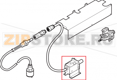 Detrgent pump Lainox ME061T  Detrgent pump Lainox ME061TЗапчасть на сборочном чертеже под номером: 5Название запчасти на английском&nbsp;языке: Detrgent pump Lainox ME061T