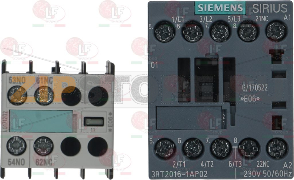 КОНТАКТОР SIEMENS 3RT2016-1AP02 