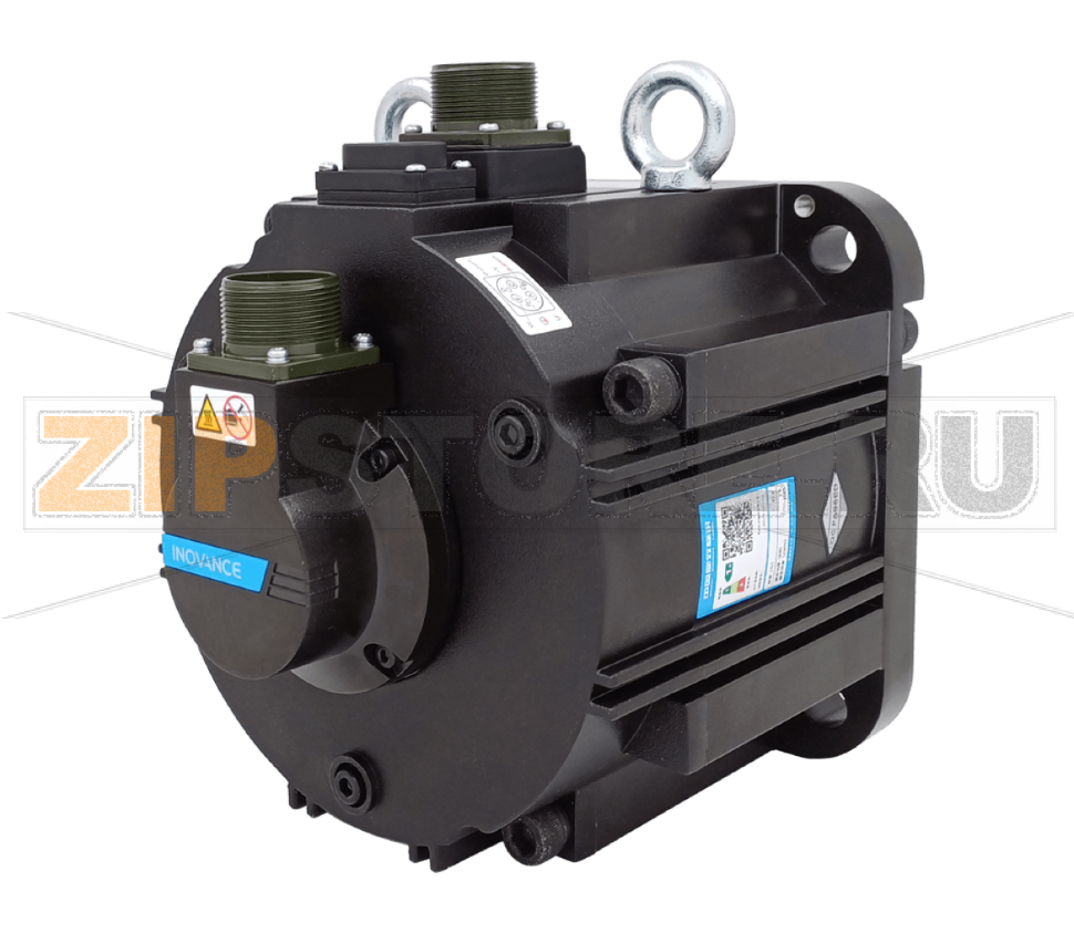 Серводвигатель с тормозом 380 В, 1500 об/мин, 18.6 Н·м, 2.9 кВт, фланец: 180 мм, IP67 Inovance MS1H3-29C15CD-A334R-INT 