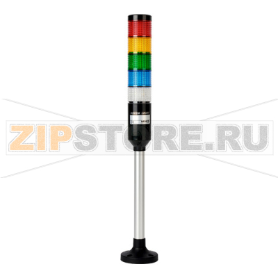 Колонна сигнальная, светодиодная, Ø: 45 мм Autonics PL4P-502-RYGBC-B 