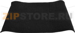 ANTI-VIBRATION MAT 600X600X6MM BLACK 