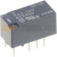 Реле SMD 24 В/DC, 2 А, 1 шт Panasonic TX2SA24J