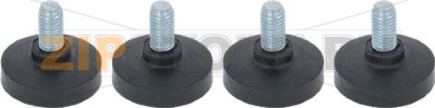 RUBBER FOOT 4PCS 