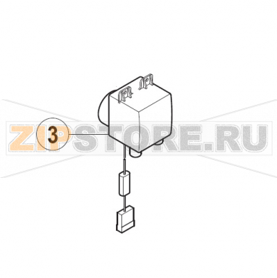 Dosing pump - detergent Hobart UXT-10A                                                                                 Dosing pump - detergent Hobart UXT-10AЗапчасть на сборочном чертеже под номером: 3Название запчасти на немецком языке языке: Dosing pump - detergent Hobart UXT-10A
