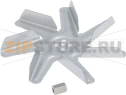 MOTOR FAN BLADE FOR OVEN BOSCH 00650472 