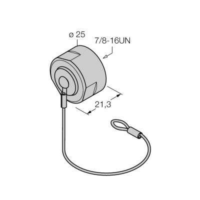 Заглушка торцевая 7/8" Turck RKMV-CC 