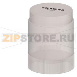 ЭЛЕМЕНТ ДЛЯ СИГНАЛЬНОЙ КОЛОННЫ, ДИАМЕТР 50 MM;  IP54; МИГАЮЩИЙ ЭЛЕМЕНТ, LED ПРОЗРАЧНЫЙ РАССЕИВАТЕЛЬ СВЕТА 115 V AC/DC Siemens 8WD4240-5BE 