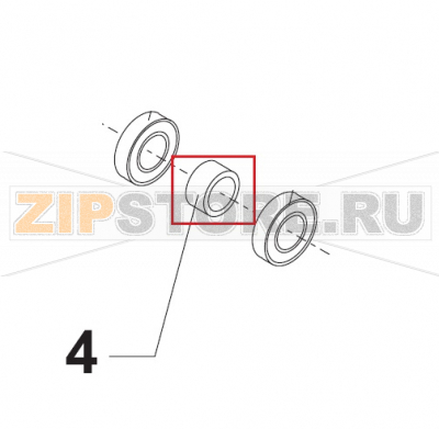 Distance Piece Bear Varimixer RN20 VL-2                                                                             Distance Piece Bear Varimixer RN20 VL-2Запчасть на сборочном чертеже под номером: 4Название запчасти на датском&nbsp;языке: Distance Piece Bear Varimixer RN20 VL-2