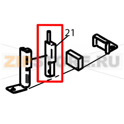 Magnetic switch (door) Fagor VG-201 Magnetic switch (door) Fagor VG-201Запчасть на деталировке под номером: 21Название запчасти Fagor на английском языке: Magnetic switch (door) VG-201.