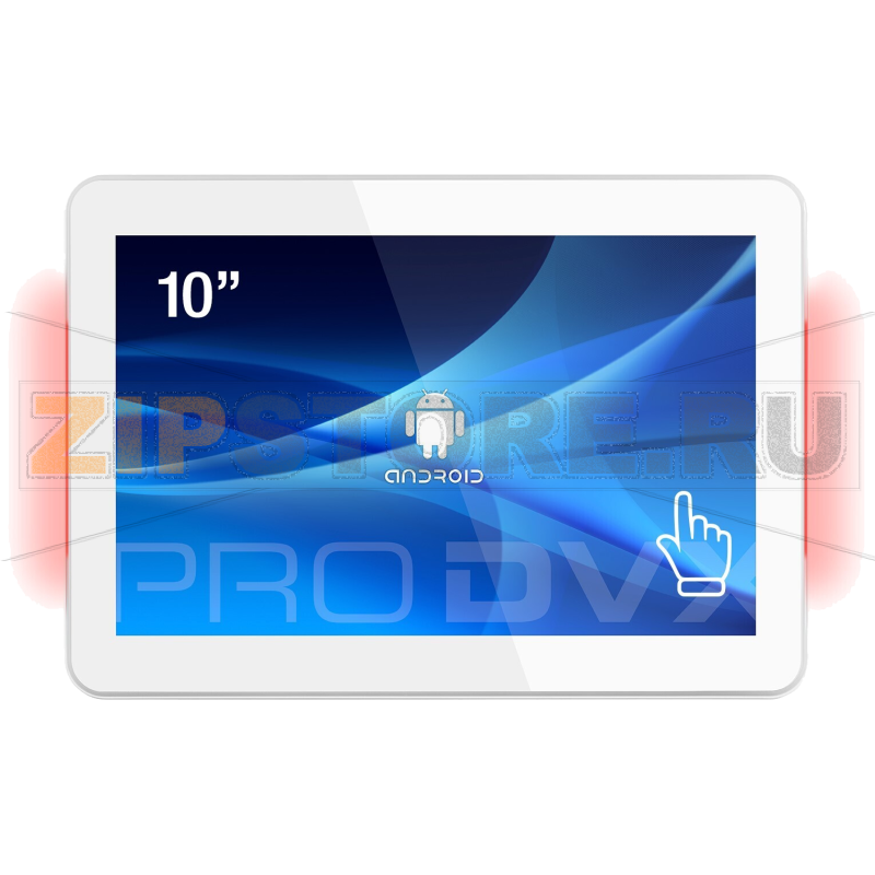 TECO 500 cd/m2, USB, LAN, HDMI, WIFI, BT, VESA 75, konektor pogo, PoE, LED, bílý&quot; 