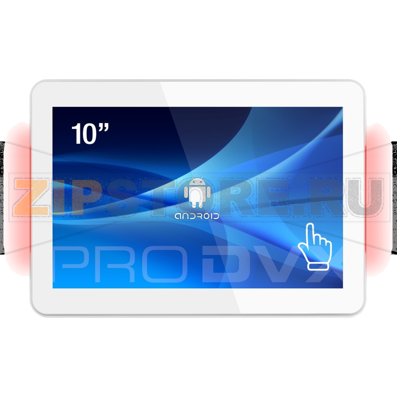 TECO 500 cd/m2, USB, LAN, HDMI, WIFI, BT, VESA 75, konektor pogo, PoE, LED, bílý&quot; 
