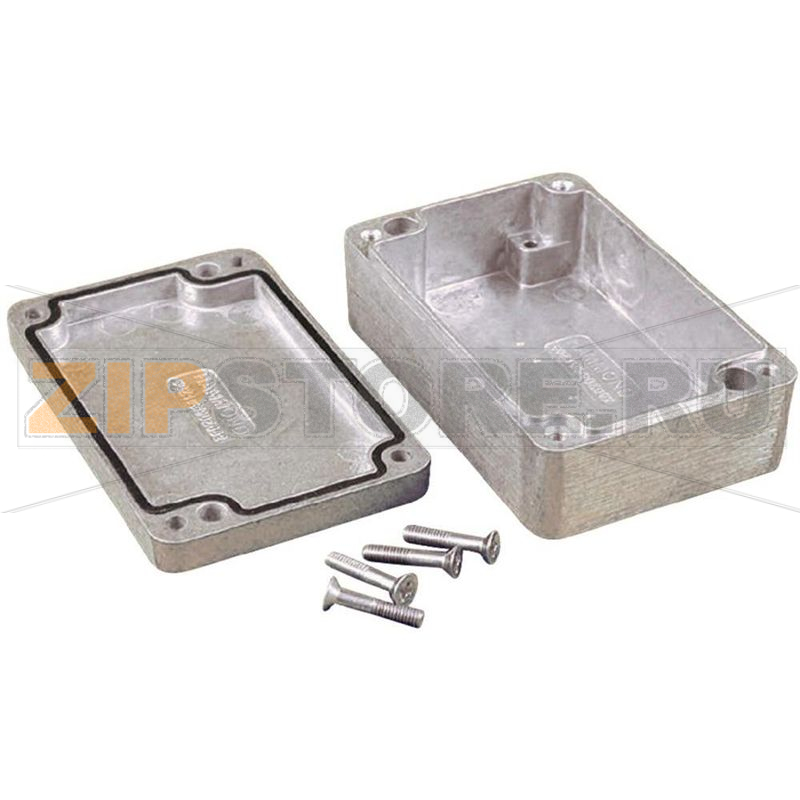 Корпус алюминиевый 115x65x55 мм, серый, 1 шт Hammond 1550Z111 