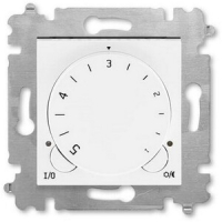 Терморегулятор с поворотной ручкой, белый ABB 2CHH920003A6003