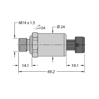 Датчик давления Turck PT600R-2119-I2-MP11