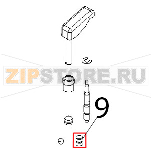 Perno tampone Angelo Po 2N1FAGF Perno tampone Angelo Po 2N1FAGFЗапчасть на деталировке под номером: 9