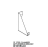 St. Steel chamber left holding bracket Unox XVC 715G