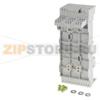 Device adapter MCCB, 3-pole, 160 A Busbar center-to-center spacing 60 mm for 3VA10/11, 200 x 77 mm Contacting to the adapter is included in supply Siemens 8US1213-4AU01