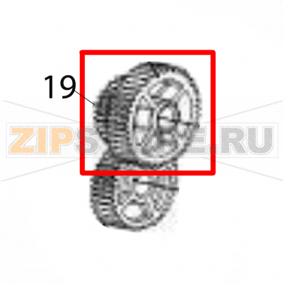 Double gear (Z45*Z30) 305 dpi Sato CG208TT Double gear (Z45*Z30) 305 dpi Sato CG208TTЗапчасть на деталировке под номером: 19Название запчасти на английском языке: Double gear (Z45*Z30) 305 dpi Sato CG208TT.