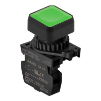 Выключатель кнопочный, Ø отверстия: 22/25 мм Autonics S2PRS-P1GA