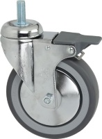 ПОВОРОТНОЕ ИГОЛЬЧАТОЕ КОЛЕСО С ТОРМОЗОМ