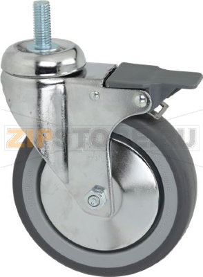 ПОВОРОТНОЕ ИГОЛЬЧАТОЕ КОЛЕСО С ТОРМОЗОМ 