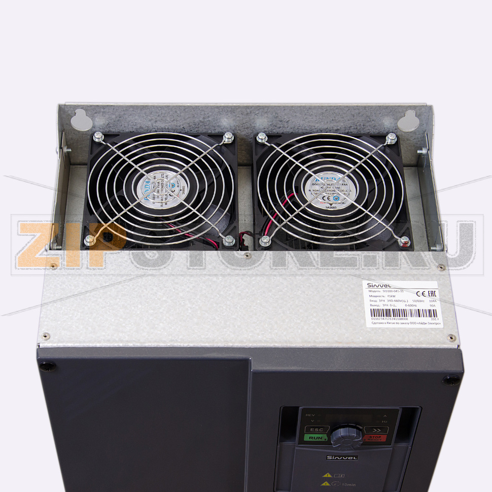 Преобразователь частоты 45 кВт, 3 фазы, 380 В, STO Sinvel SID300-045-3S 