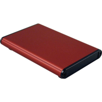 Корпус алюминиевый 100x70x12 мм, красный, 1 шт Hammond 1455A1002RD