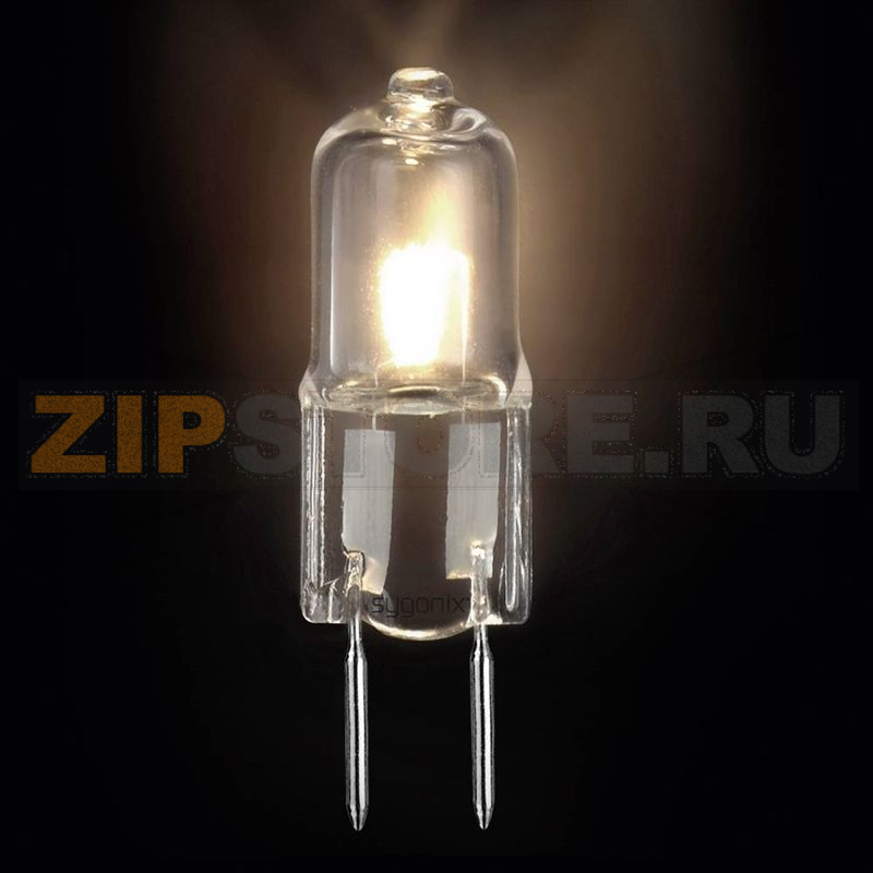 Лампа галогеновая, EEK B, G6.35, 41 мм, 12 В, 16 Вт, тепло-белая, 1 шт Sygonix 