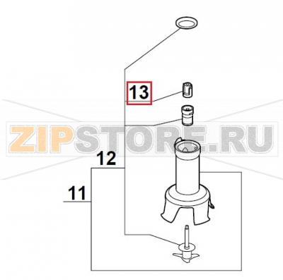 Приводная муфта Robot Coupe MP 350 Ultra Combi Приводная муфта Robot Coupe MP 350 Ultra Combi

Запчасть на сборочном чертеже под номером: 13

Название запчасти Robot Coupe на французском языке: Moyeu d'entrainement a Robot Coupe MP 350 Ultra Combi