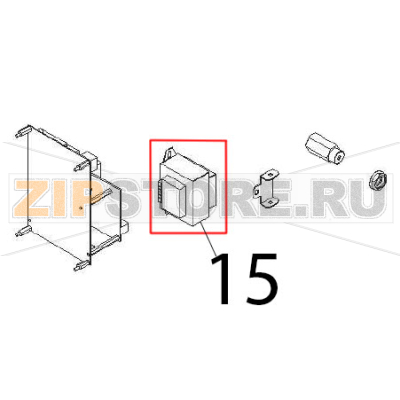 Transformer Angelo Po BX101E Transformer Angelo Po BX101EЗапчасть на деталировке под номером: 15