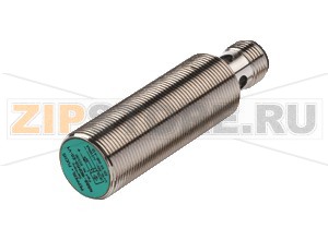 Индуктивный датчик Inductive sensor NBB8-18GM50-E2-V1 Pepperl+Fuchs General specificationsSwitching functionNormally open (NO)Output typePNPRated operating distance8 mmInstallationflushOutput polarityDCAssured operating distance0 ... 6.48 mm ( -25 ... 70 °C (-13 ... 158 °F) ) 0 ... 6.08 mm ( -40 ... -25 °C (-40 ... -13 °F) )Reduction factor rAl 0.45Reduction factor rCu 0.4Reduction factor r304 0.7Nominal ratingsOperating voltage10 ... 30 VSwitching frequency0 ... 500 HzHysteresistyp. 5%Reverse polarity protectionreverse polarity protectedShort-circuit protectionpulsingVoltage drop&le 3 VOperating current0 ... 200 mAOff-state current0 ... 0.5 mA typ. 0.1 &microA at 25 °CNo-load supply current&le 15 mASwitching state indicatorMultihole-LED, yellowFunctional safety related parametersMTTFd1190 aMission Time (TM)20 aDiagnostic Coverage (DC)0 %Approvals and certificatesEAC conformityTR&nbspCU 020/2011UL approvalcULus Listed, General PurposeCSA approvalcCSAus Listed, General PurposeCCC approvalCCC approval / marking not required for products rated &le36 VAmbient conditionsAmbient temperature-40 ... 70 °C (-40 ... 158 °F)Storage temperature-40 ... 85 °C (-40 ... 185 °F)Mechanical specificationsConnection typeConnector M12 x 1 , 4-pinHousing materialbrass, nickel-platedSensing facePBTHousing diameter18 mmDegree of protectionIP67