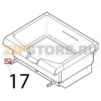 Perno vasca Angelo Po 1G1BR1E Perno vasca Angelo Po 1G1BR1EЗапчасть на деталировке под номером: 17