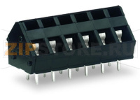 THR PCB terminal block; 2.5 mm; Pin spacing 5 mm; 9-pole; CAGE CLAMP®; commoning option; 2,50 mm; black Wago 236-409/334-604