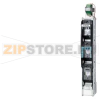 IN-LINE ПРЕДОХРАНИТЕЛЬНЫЙ РАЗЪЕДИНИТЕЛЬ 3-ПОЛЮСА SWITCHABLE, ТИПОРАЗМЕР 00/000 I=160 A, U=690 V AC ПРЕДОХРАНИТЕЛЬНЫЙ МОНИТОР ЭЛЕКТРОННЫЙ M 8 NEW DESIGN ДЛЯ INTEGR. CURRENT TRANSДЛЯMER WITH ELECTRONIC FUSE MONITORING Siemens 3NJ4103-3CF12