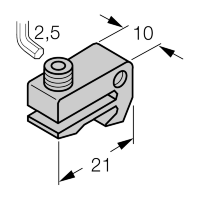 Кронштейн монтажный Turck KLF2
