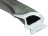 SILICONE GASKET - DOVETAIL PROFILE