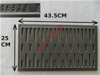 GRILLE CENTRAGE SOLE FONTE GRISE