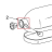Ring, Attachment Hub KitchenAid K45